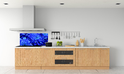 Panel para cocina Aster azul