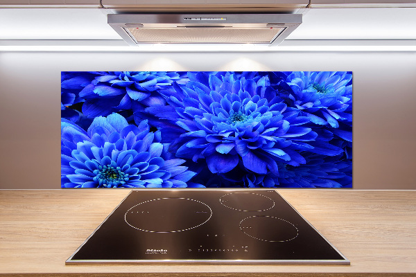 Panel para cocina Aster azul