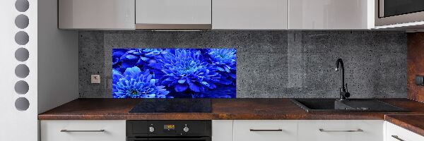 Panel para cocina Aster azul