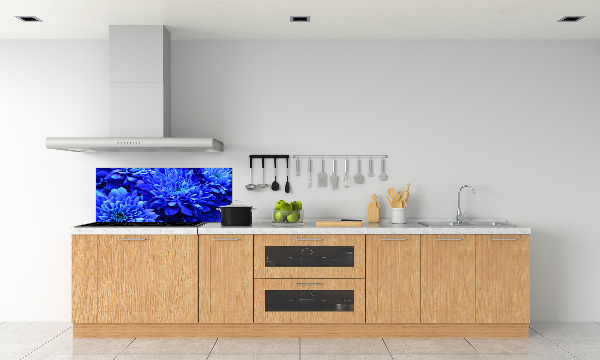 Panel para cocina Aster azul