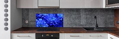 Panel para cocina Aster azul