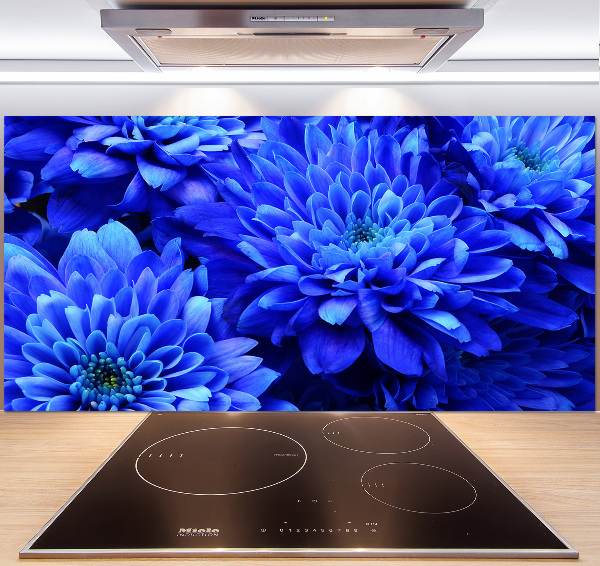 Panel para cocina Aster azul