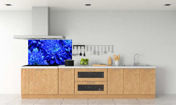 Panel para cocina Aster azul