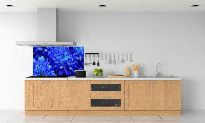 Panel para cocina Aster azul