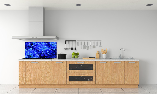 Panel para cocina Aster azul