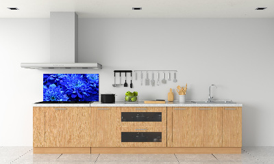 Panel para cocina Aster azul