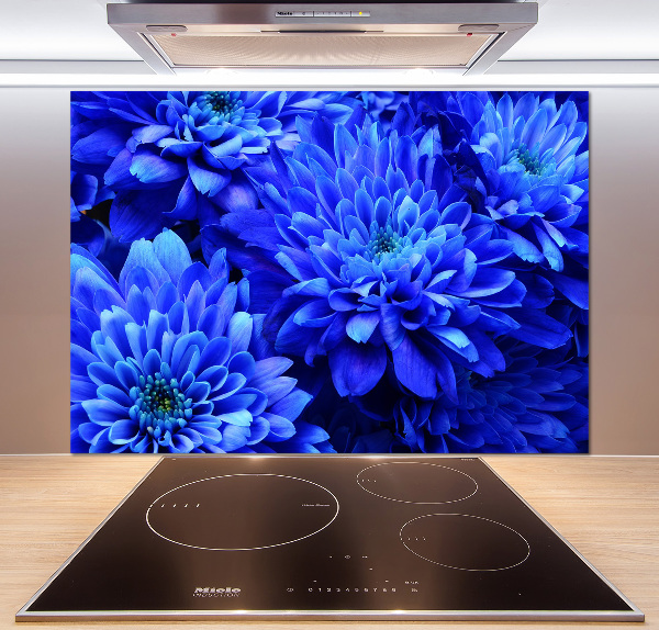 Panel para cocina Aster azul