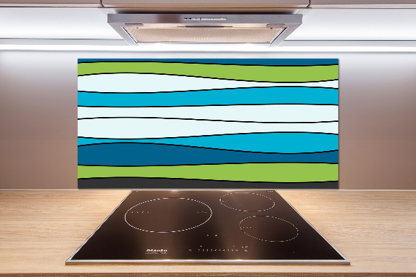 Panel para cocina Rayas de colores