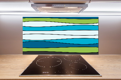 Panel para cocina Rayas de colores