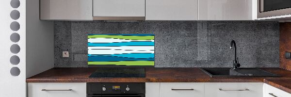 Panel para cocina Rayas de colores