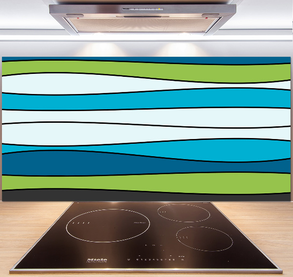 Panel para cocina Rayas de colores