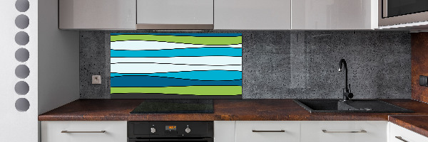Panel para cocina Rayas de colores