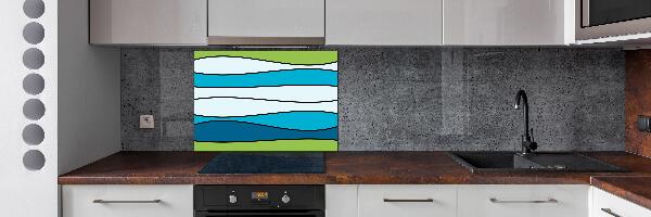 Panel para cocina Rayas de colores