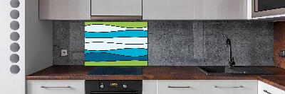 Panel para cocina Rayas de colores