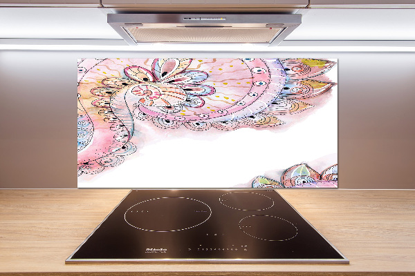 Panel de pared de cocina Patrón abstracto