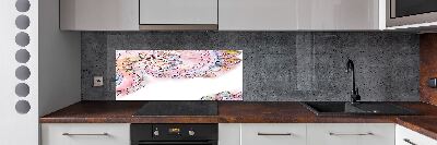 Panel de pared de cocina Patrón abstracto