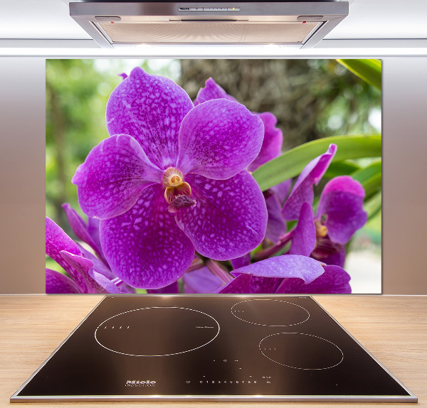 Panel między meble w kuchni Orchidea