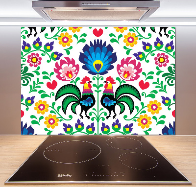 Panel antisalpicaduras Patrón étnico