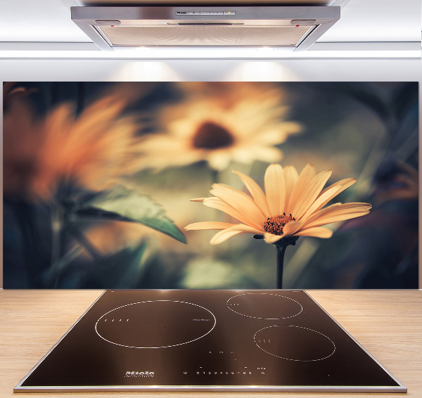 Salpicadero de cocina flor de primavera