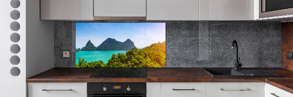 Panel de pared de cocina Panorama de Tailandia