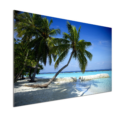 Salpicadero para cocina Playa tropical