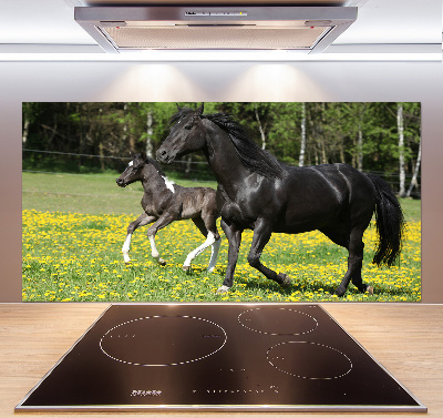 Panel lacobel Klacz ze źrebięciem