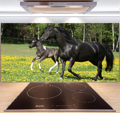 Panel lacobel Klacz ze źrebięciem