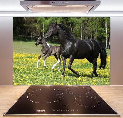 Panel lacobel Klacz ze źrebięciem