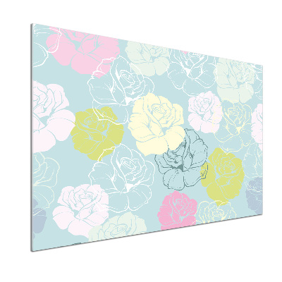 Panel para cocina Rosas