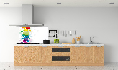 Salpicadero de cocina Cubos de colores