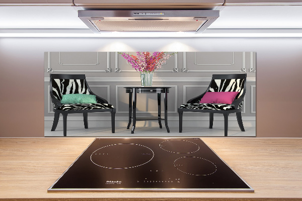 Panel antisalpicaduras Dos sillas