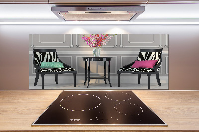 Panel antisalpicaduras Dos sillas