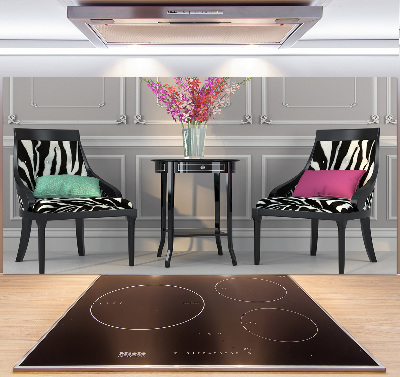 Panel antisalpicaduras Dos sillas