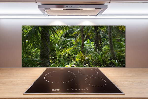 Salpicadero para cocina Bosque tropical