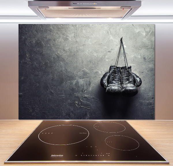 Panel de pared de cocina Guantes de boxeo