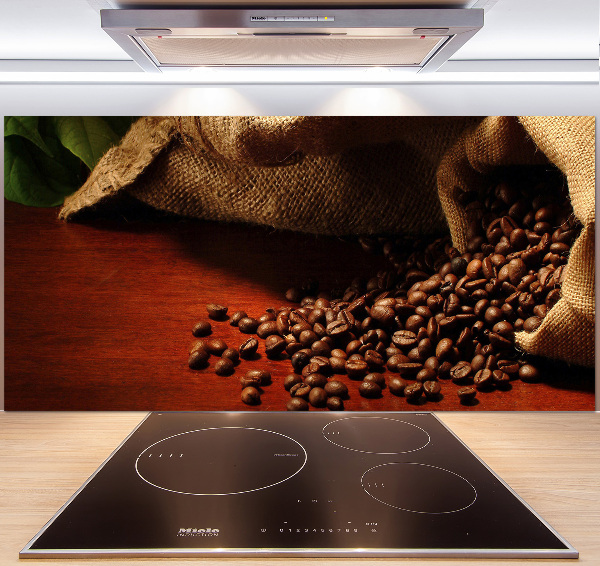 Salpicadero para cocina Granos de café