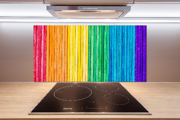 Panel para cocina Rayas de colores