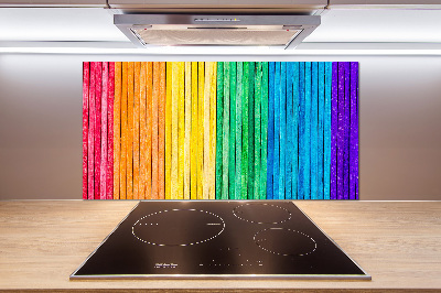 Panel para cocina Rayas de colores