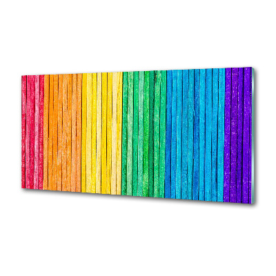 Panel para cocina Rayas de colores
