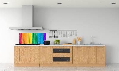 Panel para cocina Rayas de colores
