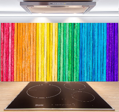 Panel para cocina Rayas de colores