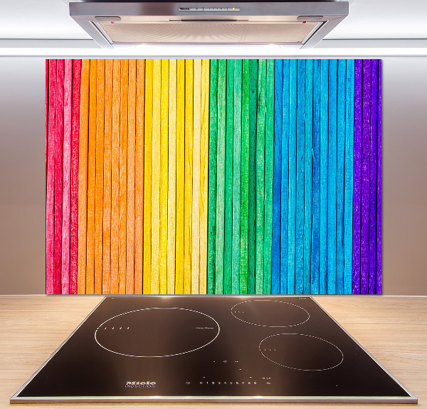 Panel para cocina Rayas de colores