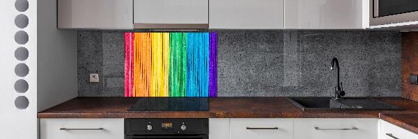 Panel para cocina Rayas de colores