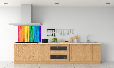 Panel para cocina Rayas de colores