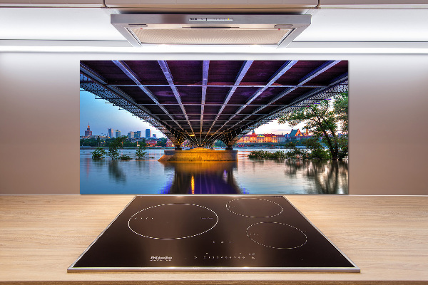 Salpicadero para cocina Puente en Varsovia