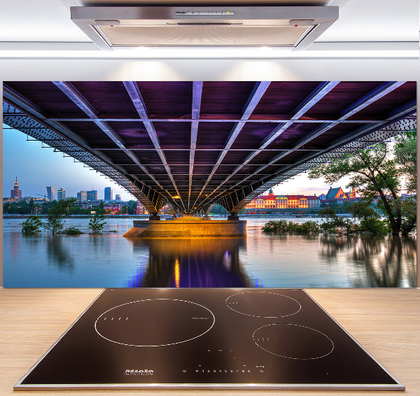 Salpicadero para cocina Puente en Varsovia