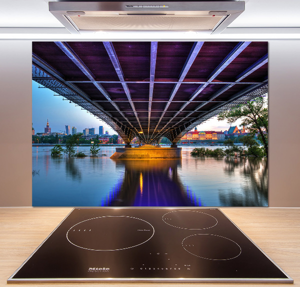 Salpicadero para cocina Puente en Varsovia