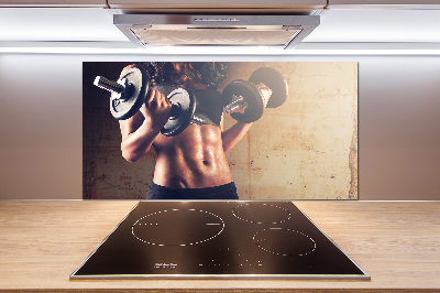 Salpicadero para cocina desarrollo muscular