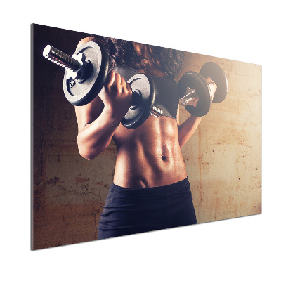 Panel do kuchni Budowa mięśni