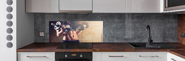 Salpicadero para cocina desarrollo muscular